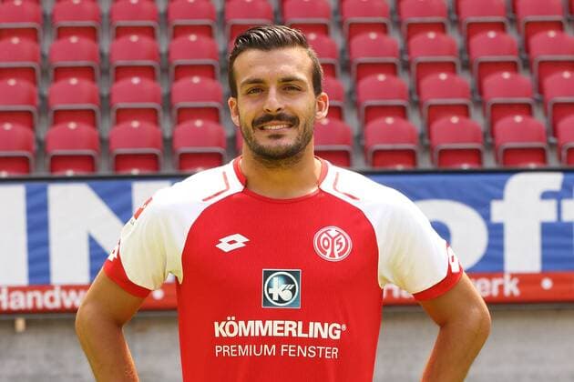 GIULIO DONATI 1. FSV MAINZ 05 FUSSBALL, GER, 1.BL, PORTRAETTERMIN 2017 2018, 