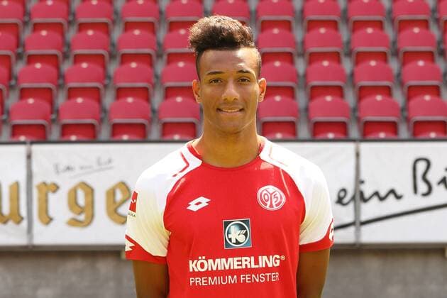 KARIM ONISIWO 1. FSV MAINZ 05 FUSSBALL, GER, 1.BL, PORTRAETTERMIN 2017 2018, 