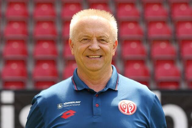 WALTER NOTTER ZEUGWART 1. FSV MAINZ 05 FUSSBALL, GER, 1.BL, PORTRAETTERMIN 2017 2018, 