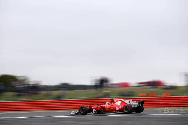 British Grand Prix, Silverstone 13 - 16 July 2017 15.07.2017 - Free Practice 3, Sebastian Vettel (GER) Scuderia Ferrari SF70H 