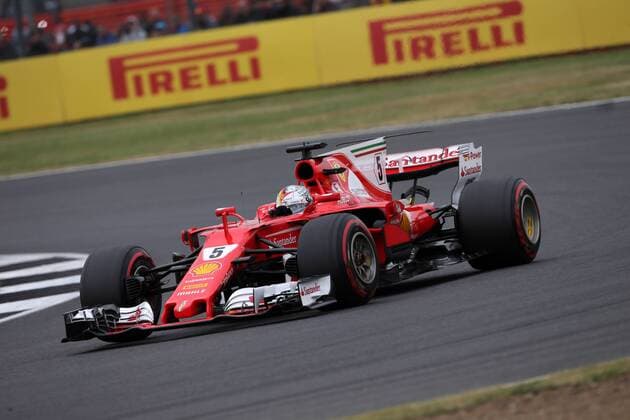 British Grand Prix, Silverstone 13 - 16 July 2017 15.07.2017 - Free Practice 3, Sebastian Vettel (GER) Scuderia Ferrari SF70H 