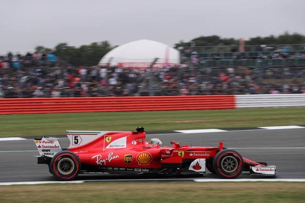 British Grand Prix, Silverstone 13 - 16 July 2017 15.07.2017 - Free Practice 3, Sebastian Vettel (GER) Scuderia Ferrari SF70H 