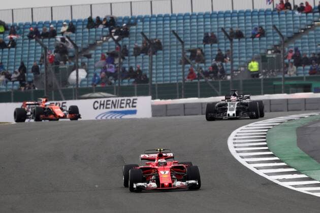 British Grand Prix, Silverstone 13 - 16 July 2017 15.07.2017 - Free Practice 3, Kimi Raikkonen (FIN) Scuderia Ferrari SF70H 