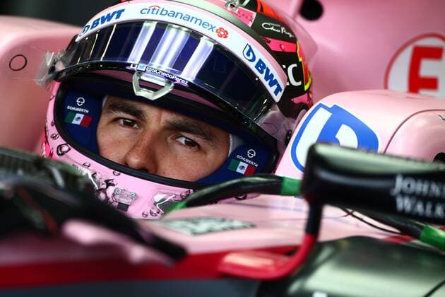British Grand Prix, Silverstone 13 - 16 July 2017 15.07.2017 - Free Practice 3, Sergio Perez (MEX) Sahara Force India F1 VJM010 