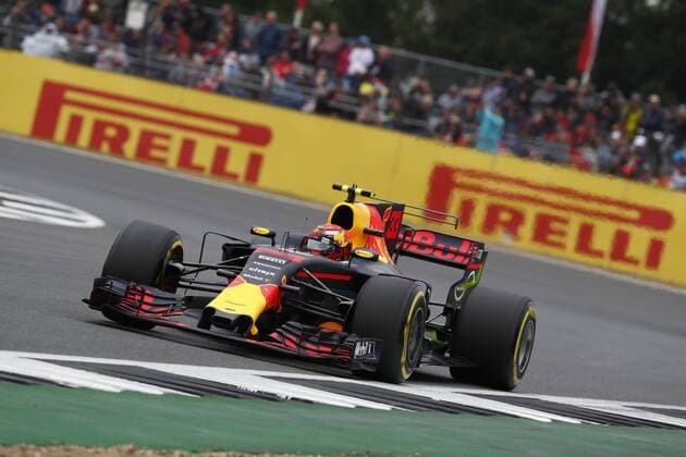 Motorsports: FIA Formula One World Championship WM Weltmeisterschaft 2017, Grand Prix of Great Britain, 33 Max Verstappen (NLD, Red Bull Racing), Silverstone Great Britain xHOCHxZWEIx