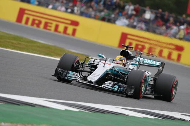 Motorsports: FIA Formula One World Championship WM Weltmeisterschaft 2017, Grand Prix of Great Britain, 44 Lewis Hamilton (GBR, Mercedes AMG Petronas F1 Team), Silverstone Great Britain xHOCHxZWEIx