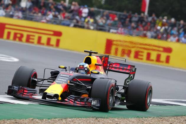 Motorsports: FIA Formula One World Championship WM Weltmeisterschaft 2017, Grand Prix of Great Britain, 3 Daniel Ricciardo (AUS, Red Bull Racing), Silverstone Great Britain xHOCHxZWEIx
