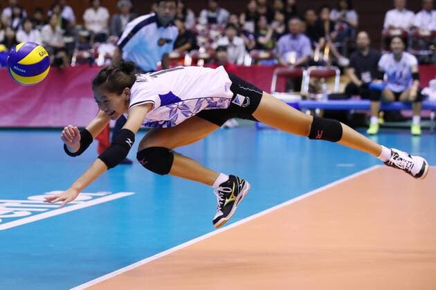 Bilder des Tages - SPORT Chatchu On Moksri (THA), JULY 15, 2017 - Volleyball : FIVB Volleyball World League SENDAI 2017 match between Brazil 0-3 Thailand at Kamei Arena Sendai, in Sendai, Japan. Noxthirdxpartyxsales  (ipha039711)