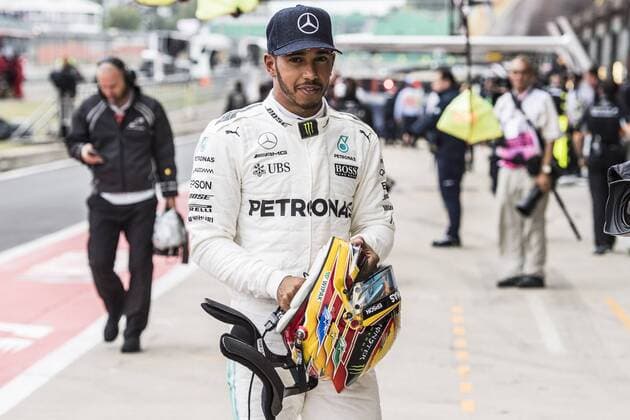 Motorsports: FIA Formula One World Championship WM Weltmeisterschaft 2017, Grand Prix of Great Britain, 44 Lewis Hamilton (GBR, Mercedes AMG Petronas F1 Team), Silverstone Great Britain xHOCHxZWEIx