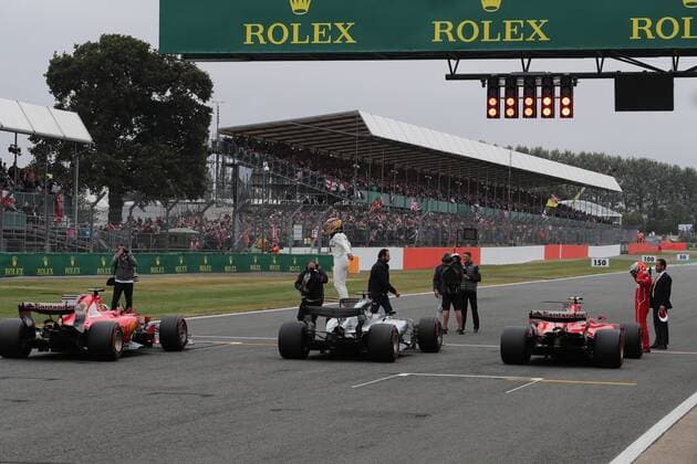 British Grand Prix, Silverstone 13 - 16 July 2017 15.07.2017 - Qualifying, Lewis Hamilton (GBR) Mercedes AMG F1 W08 pole position 