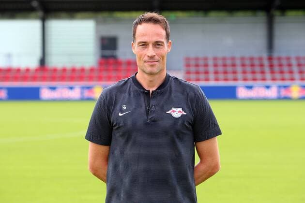RB Leipzig Fussball Saison 2017-18 Leipzig, 15.07.2017, Fußball, DFL, GER, Porträttermin 2017 2018. , RB LEIPZIG , Im Bild: Torwarttrainer Frederik Gößling Goessling. ,