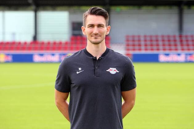 RB Leipzig Fussball Saison 2017-18 Leipzig, 15.07.2017, Fußball, DFL, GER, Porträttermin 2017 2018. , RB LEIPZIG , Im Bild: Athletiktrainer Nicklas Dietrich. ,