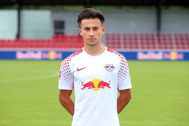 RB Leipzig Fussball Saison 2017-18 Leipzig, 15.07.2017, Fußball, DFL, GER, Porträttermin 2017 2018. , RB LEIPZIG , Im Bild: Nicolas - Gerrit Kühn Kuehn. ,
