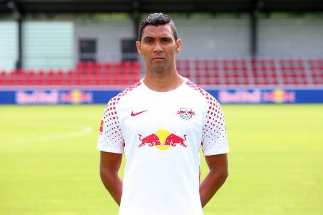 RB Leipzig Fussball Saison 2017-18 Leipzig, 15.07.2017, Fußball, DFL, GER, Porträttermin 2017 2018. , RB LEIPZIG , Im Bild: Marvin Compper. ,