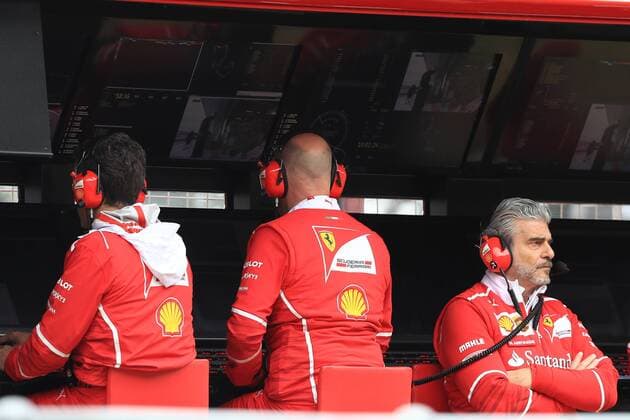 July 15th 2017, Silverstone, Northamptonshire, England; British Formula One Grand Prix, qualification sessions day; Maurizio Arrivabene xOctanex  ActionPlus11901859
