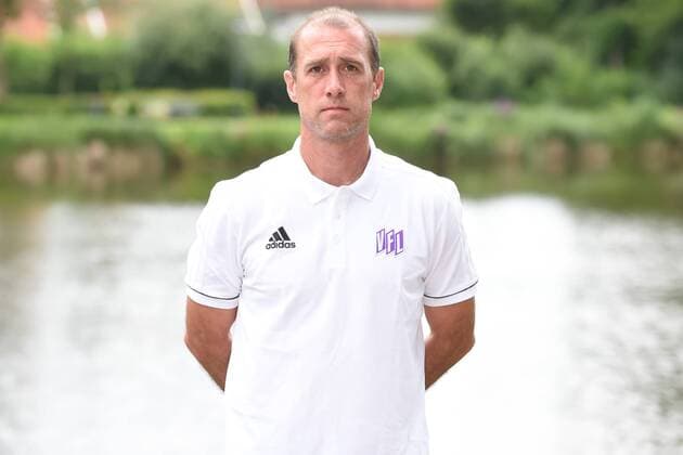 Fußball 3. Liga, Porträttermin 2017 2018, Porträttermin VfL Osnabrück am 14.07.2017 im See und Sporthotel in Ankum Trainer Joe Enochs (Osnabrueck) MT
