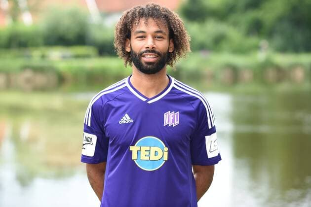 Fußball 3. Liga, Porträttermin 2017 2018, Porträttermin VfL Osnabrück am 14.07.2017 im See und Sporthotel in Ankum Nazim Sangare (Osnabrueck) MT