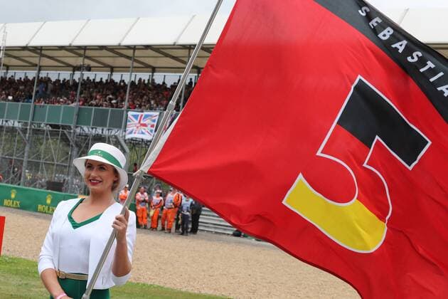 British Grand Prix, Silverstone 13 - 16 July 2017 16.07.2017 - Race, Grid Girl 