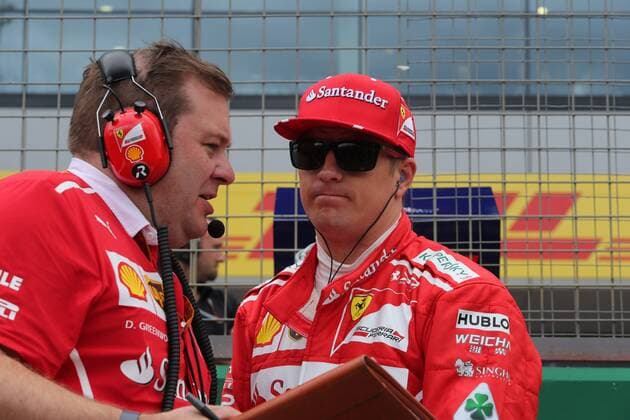 British Grand Prix, Silverstone 13 - 16 July 2017 16.07.2017 - Race, Kimi Raikkonen (FIN) Scuderia Ferrari SF70H 
