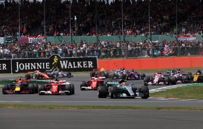 British Grand Prix, Silverstone 13 - 16 July 2017 16.07.2017 - Race, Start of the race 