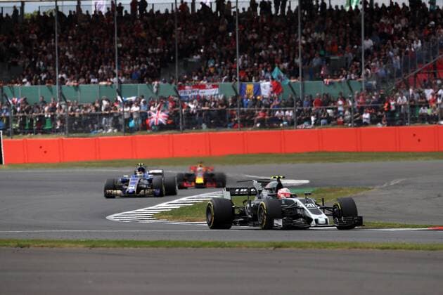 British Grand Prix, Silverstone 13 - 16 July 2017 16.07.2017 - Race, Kevin Magnussen (DEN) Haas F1 Team VF-17 