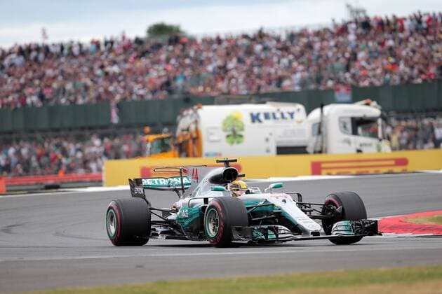 British Grand Prix, Silverstone 13 - 16 July 2017 16.07.2017 - Race, Lewis Hamilton (GBR) Mercedes AMG F1 W08 