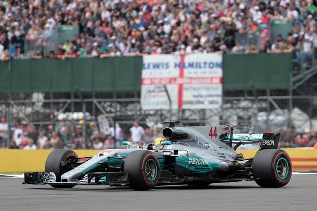 British Grand Prix, Silverstone 13 - 16 July 2017 16.07.2017 - Race, Lewis Hamilton (GBR) Mercedes AMG F1 W08 