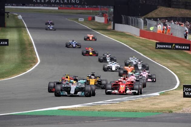 British Grand Prix, Silverstone 13 - 16 July 2017 16.07.2017 - Race, Start of the race 