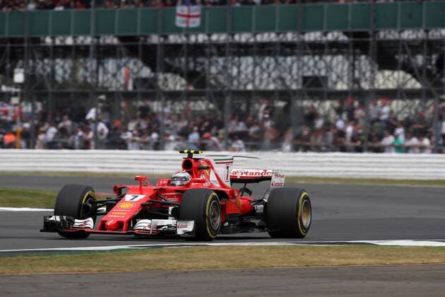 British Grand Prix, Silverstone 13 - 16 July 2017 16.07.2017 - Race, Kimi Raikkonen (FIN) Scuderia Ferrari SF70H 