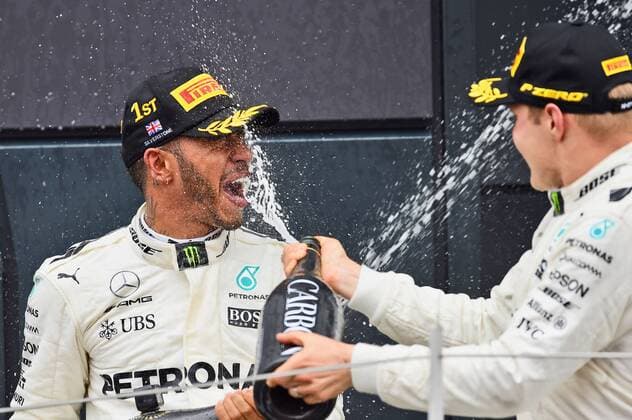 Lewis Hamilton (GB 44), Mercedes AMG Petronas Motorsport, Grosser Preis von England 2017, Rennen, Motorsport, Formel 1, 16.07.2017, Silverstone Copyright: xAndre Eibner-Pressefotox EP_JAE