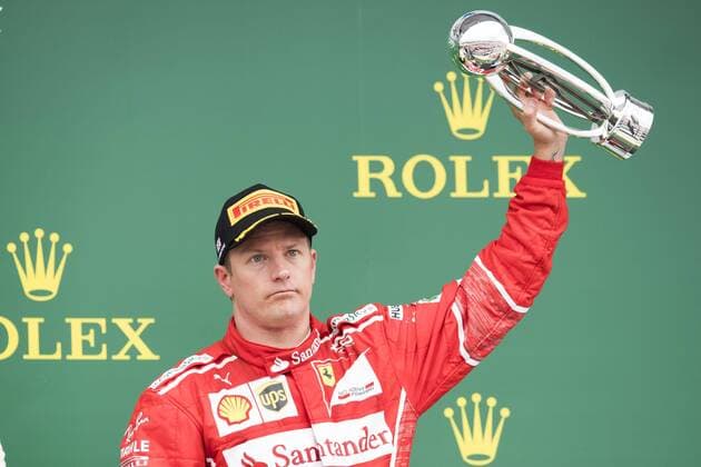 Motorsports: FIA Formula One World Championship WM Weltmeisterschaft 2017, Grand Prix of Great Britain, 7 Kimi Raikkonen (FIN, Scuderia Ferrari), Silverstone Great Britain xHOCHxZWEIx
