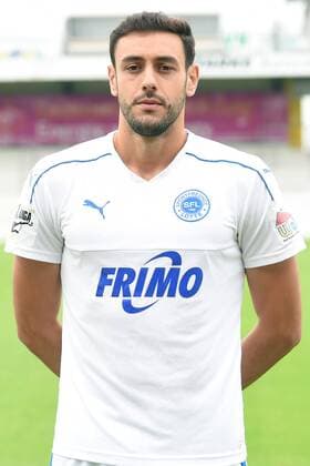 Fußball 3. Liga, Porträttermin 2017 2018 Sportfreunde Lotte am 16.07.2017 im Frimo Stadion in Lotte Hamadi Al Ghaddioui (Lotte) MT