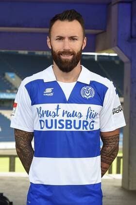 Fußball 2. Bundesliga Offizieller Fototermin MSV Duisburg am 15.07.2017 in der Schauinsland-Reisen-Arena in Duisburg Zlatko Janjic ( Duisburg ) xRx