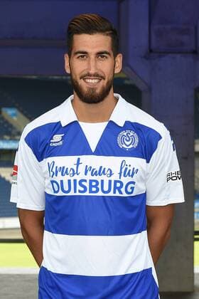 Fußball 2. Bundesliga Offizieller Fototermin MSV Duisburg am 15.07.2017 in der Schauinsland-Reisen-Arena in Duisburg Tugrul Erat ( Duisburg ) xRx