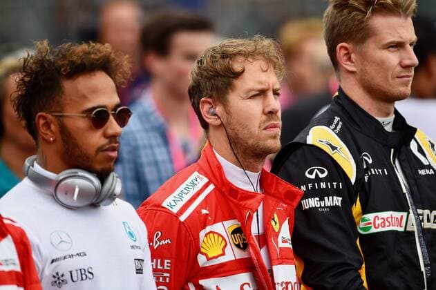 Sebastian Vettel (GER 5), Scuderia Ferrari, Grosser Preis von England 2017, Rennen, Motorsport, Formel 1, 16.07.2017, Silverstone Copyright: xAndre Eibner-Pressefotox EP_JAE