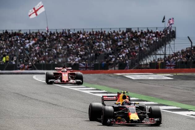 Motorsports: FIA Formula One World Championship WM Weltmeisterschaft 2017, Grand Prix of Great Britain, 33 Max Verstappen (NLD, Red Bull Racing), Silverstone Great Britain xHOCHxZWEIx