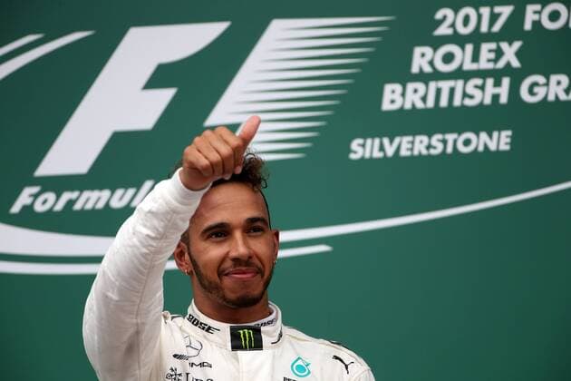 British Grand Prix, Silverstone 13 - 16 July 2017 16.07.2017 - Race, Lewis Hamilton (GBR) Mercedes AMG F1 W08 race winner 