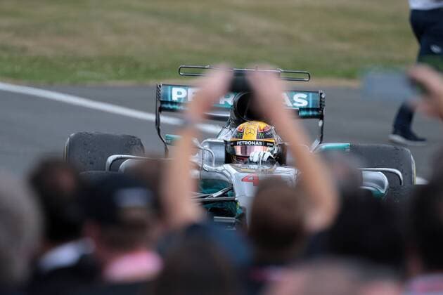 British Grand Prix, Silverstone 13 - 16 July 2017 16.07.2017 - Race, Lewis Hamilton (GBR) Mercedes AMG F1 W08 race winner 