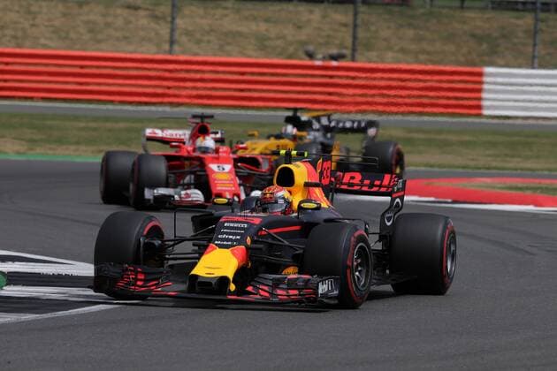 British Grand Prix, Silverstone 13 - 16 July 2017 16.07.2017 - Race, Max Verstappen (NED) Red Bull Racing RB13 