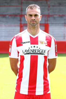 Marc Torrejon Fußball Fussball 2.Bundesliga Herren DFL Porträttermin Saison 2017 2018 17.07.2017 1.FC Union Berlin FCU , Porträt, Vorstellung, Präsentation, Pressetermin