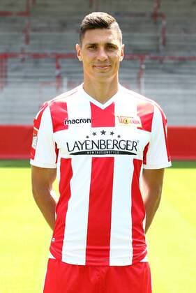 Damir Kreilach Fußball Fussball 2.Bundesliga Herren DFL Porträttermin Saison 2017 2018 17.07.2017 1.FC Union Berlin FCU , Porträt, Vorstellung, Präsentation, Pressetermin