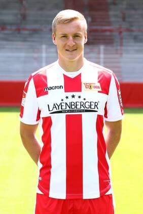 Felix Kroos Fußball Fussball 2.Bundesliga Herren DFL Porträttermin Saison 2017 2018 17.07.2017 1.FC Union Berlin FCU , Porträt, Vorstellung, Präsentation, Pressetermin