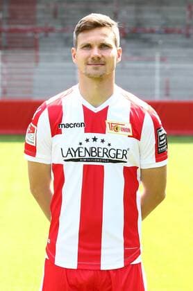 Michael Parensen Fußball Fussball 2.Bundesliga Herren DFL Porträttermin Saison 2017 2018 17.07.2017 1.FC Union Berlin FCU , Porträt, Vorstellung, Präsentation, Pressetermin