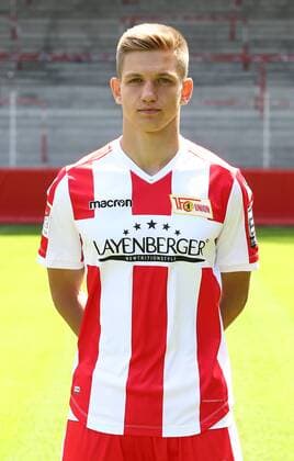 Cihan Kahraman Fußball Fussball 2.Bundesliga Herren DFL Porträttermin Saison 2017 2018 17.07.2017 1.FC Union Berlin FCU , Porträt, Vorstellung, Präsentation, Pressetermin