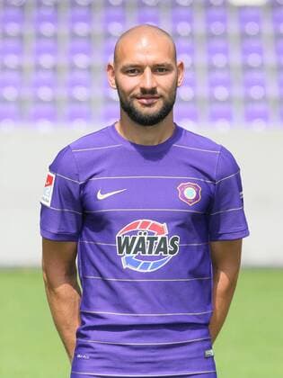 Fussball 2.Bundesliga Aue, 17.07.2017, Erzgebirgsstadion, Fussball, 2.Bundesliga, FC Erzgebirge Aue , GER, Porträttermin 2017 2018 , Im Bild: Philipp Riese. ,