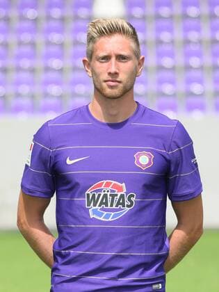 Fussball 2.Bundesliga Aue, 17.07.2017, Erzgebirgsstadion, Fussball, 2.Bundesliga, FC Erzgebirge Aue , GER, Porträttermin 2017 2018 , Im Bild: Sebastian Hertner. ,