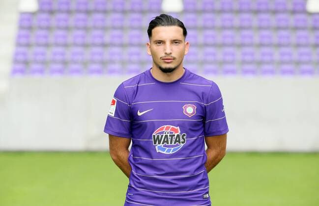 Fussball 2.Bundesliga Aue, 17.07.2017, Erzgebirgsstadion, Fussball, 2.Bundesliga, FC Erzgebirge Aue , GER, Porträttermin 2017 2018 , Im Bild: Arianit Ferati. ,