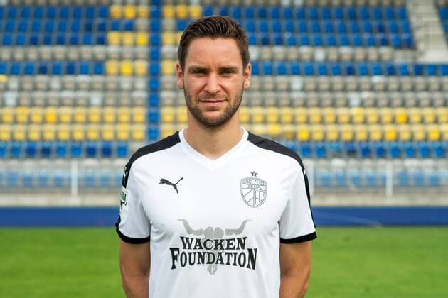 Porträt: Fußball, GER, 3.Liga, Porträttermin 2017 2018, FC Carl Zeiss Jena, Matthias Kühne Ernst Abbe Sportfeld