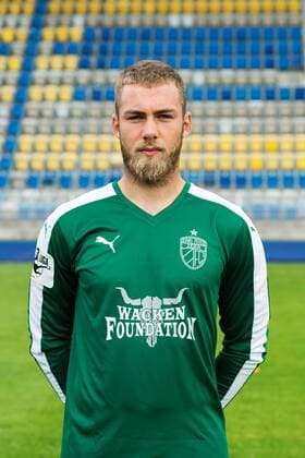Porträt: Fußball, GER, 3.Liga, Porträttermin 2017 2018, FC Carl Zeiss Jena, Stefan Schmidt Torwart Ernst Abbe Sportfeld