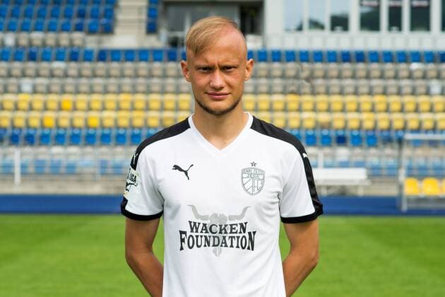 Porträt: Fußball, GER, 3.Liga, Porträttermin 2017 2018, FC Carl Zeiss Jena, Maximilian Weiß Ernst Abbe Sportfeld